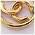 Timeless Spilla Chanel Vintage Coco Mark D'oro - vista 4
