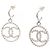 Orecchini a goccia Chanel Coco Mark C22C Silver Argento - vista 2