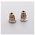 Orecchini a goccia Chanel Coco Mark C22C Silver Argento - vista 6