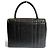 Classique Chanel Jumbo Kelly Sac à Rabat Vertical Cuir Caviar Noir Bijouterie dorée - vue 5