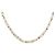 Bulgari Collar Bvlgari Passo Doppio Plata Dorado