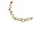 Bulgari Collar Bvlgari Passo Doppio Plata Dorado - vista 3