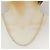 Bulgari Collar Bvlgari Passo Doppio Plata Dorado - vista 5
