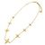 Collana Louis Vuitton Louisette Signature D'oro - vista 2