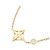 Collier pendentif Louis Vuitton Monogram Idylle Doré - vue 3