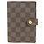 Organizer Organizzatore Louis Vuitton Damier Agenda PM Marrone