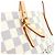 Bolso Louis Vuitton Damier Azur Cabas MM Blanco Azul - vista 4