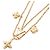 Colar Louis Vuitton LV Floragram Branco Dourado - vista 2