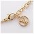 Colar Louis Vuitton LV Floragram Branco Dourado - vista 4