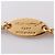 Colar Louis Vuitton LV Floragram Branco Dourado - vista 5