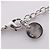Collana Christian Dior Dior CD Logo Argento - vista 4