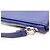 Borsa a pochette Balenciaga in pelle blu - vista 5