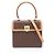 Céline Celine Macadam 2-Way Handtasche Braun