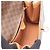 Céline Celine Macadam 2-Way Handtasche Braun - Ansicht 3