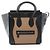 Céline  mala de mão Celine Luggage Mini Shopper Preto Azul Bege