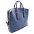 Sac à main et porte-documents 2-en-1 Prada VITELLO GRAIN Bleu - vue 2