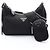 Borsa a tracolla 2-Way Prada Re-Edition 2005 Nero