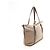 Saco Tote 2-Way Prada Logo Jacquard Marrom Bege - vista 2