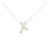 Autre Marque Collier Tiffany Kiss Argenté