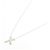 Autre Marque Collier Tiffany Kiss Argenté - vue 2