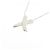 Autre Marque Collier Tiffany Kiss Argenté - vue 3