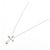 Autre Marque Collar de Cruz Tiffany Plata - vista 2