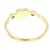 Autre Marque Anel Closed Heart Tiffany & Co. Dourado - vista 3