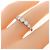 Autre Marque Anillo Alianza Graduada Tiffany Jazz - vista 5
