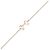 Autre Marque Tiffany Double Loving Heart Armband Golden