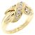 Autre Marque Anillo Tiffany Signature Band Dorado