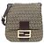 Fendi 8BT127 TN9 Schultertasche Braun Beige