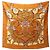 Hermès Pañuelo Hermes Carre 90 L'Instruction du Roy Castaño Multicolor Crudo
