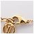 Collier My LV Heart Louis Vuitton Doré - vue 4