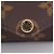 Borsa a tracolla Louis Vuitton Multi Pochette Felicie Marrone Verde - vista 6