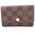 Louis Vuitton Brown 6-Schlüsseletui Braun