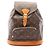 Sac à dos/Sac à main Louis Vuitton Montsouris MM Marron