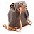 Sac à dos/Sac à main Louis Vuitton Montsouris MM Marron - vue 2