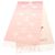 Bufanda de cachemira Louis Vuitton Reykjavik Gradient Monogram Rosa Beige - vista 2