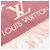 Bufanda de cachemira Louis Vuitton Reykjavik Gradient Monogram Rosa Beige - vista 5
