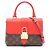 Louis Vuitton Rocky BB 2-Way Handtasche Braun Rot