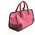 Bolsa Loewe Amazona 28 Marrom Rosa Vermelho - vista 2