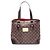 Borsa Tote Louis Vuitton Hampstead PM Damier Ebene Marrone
