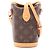Pouch Fold Me Louis Vuitton Marrone