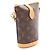 Pouch Fold Me Louis Vuitton Marrone - vista 2