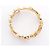 Anel de banda Louis Vuitton LV Script banhado a ouro Dourado - vista 6