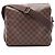 Bolsa de Ombro Louis Vuitton Naviglio Damier Ebene Marrom