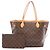 Sac cabas Louis Vuitton Neverfull MM Monogram Marron