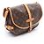 Louis Vuitton Saumur 30 Monogram Schultertasche Braun - Ansicht 2