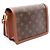 Louis Vuitton Dauphine Mini Monogram Reverse Shoulder Bag Marrone Beige - vista 2