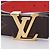 Louis Vuitton Ceinture LV Initials Monogram Reversible Leather Belt Castaño Roja Monograma - vista 2